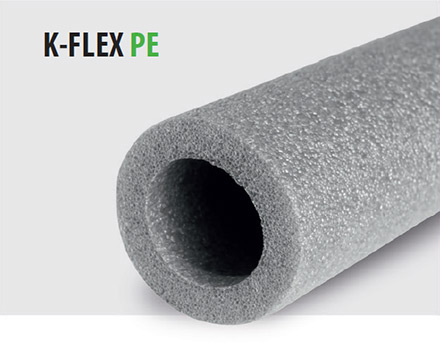 K-FLEX PE - Трубная изоляция из вспененного полиэтилена для ЖКХ